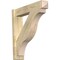 Ekena Millwork Funston Rough Sawn Arts and Crafts Outlooker, Douglas Fir, 6"W x 28"D x 28"H OUT06X28X28FST03RDF - alternate 1
